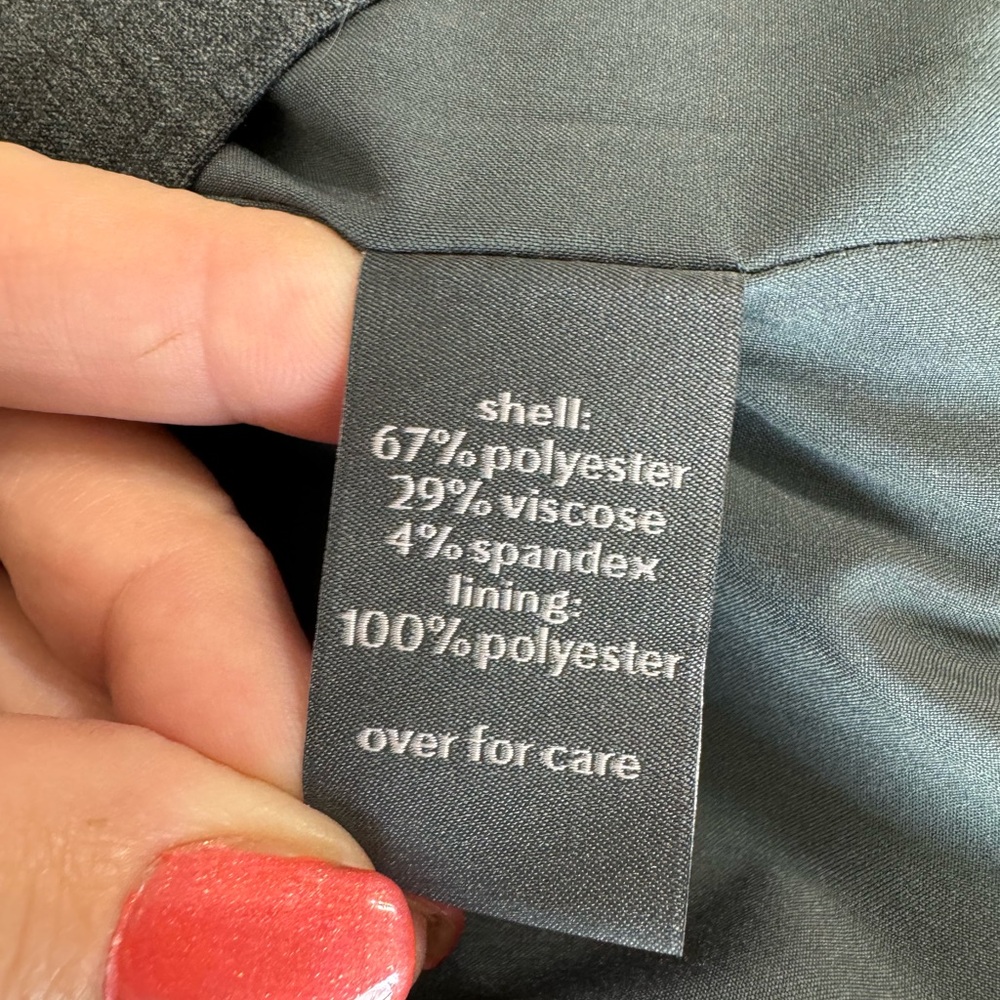 NWT RETAIL:  $69 THE LIMITED   GRAY  OFFICE/CAREER SKIRT  SIZE: 14    #Z - Picture 6 of 8